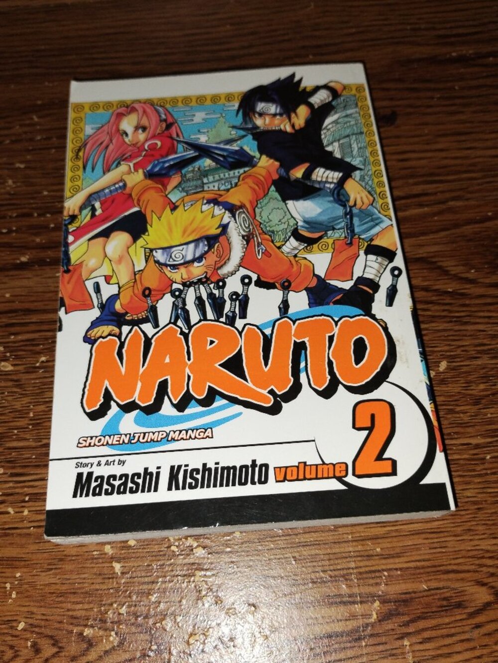 Naruto Vol. 2 Manga in English by Tite Kobo (Shonen Jump / Viz Media)